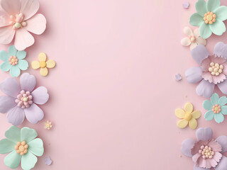 pink flower background