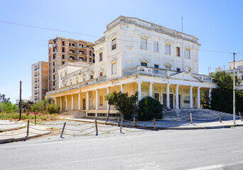 Varosha, the abandoned city in Famagusta in North Cyprus	
