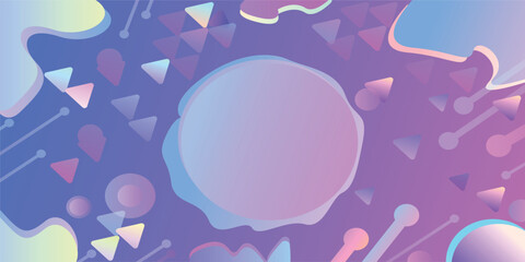 Multi triangle ciecle background art and design