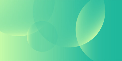 abstract background of realistic green curved gradient shading.  vector design concept. Decorative web layout or poster, banner