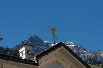Wetterfigur auf dem Palazzo