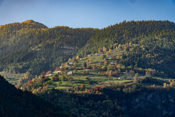 Cavajone im Abendlicht