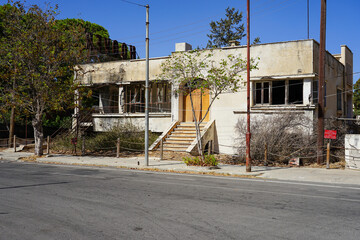 Varosha, the abandoned city in Famagusta in North Cyprus, also known as the ghost town