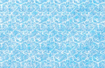 Bright Blue Pool Water Texture Background