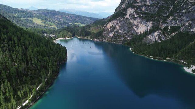 lake in the mountains