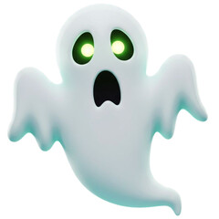 Ghost, funny cartoon zombie