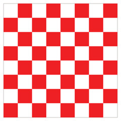 Chess Board Red and white vector.eps