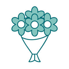 Flower Bouquet Icon for Web and Graphic Design