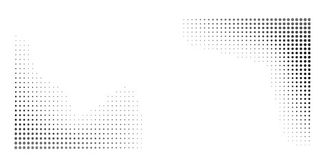 Dot black Background, Halftone Texture, Gradient Dots Pattern space simple.