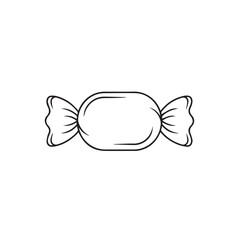 "Red Candy Wrapper (twist wrapped sweet)"