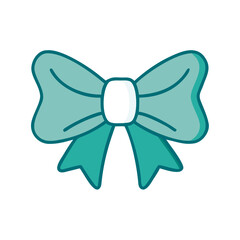 Small Elegant Bow Tie Icon for Web and Graphic Design