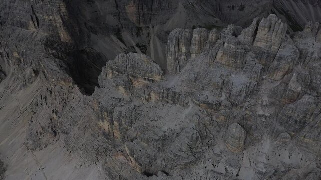 old stone wall mountain