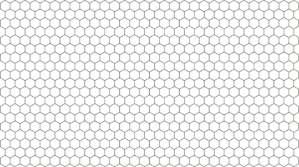 Seamless honeycomb pattern vector illustration of hexagonal grid abstract geometric background for wallpaper and design