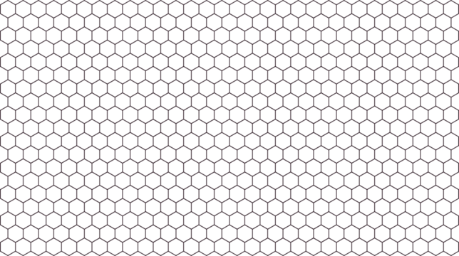 Seamless honeycomb pattern simple geometric vector background for wallpaper textile design or web page