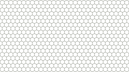 Seamless honeycomb pattern background gray hexagon grid texture for wallpaper vector illustration