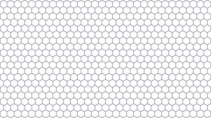 Seamless honeycomb pattern abstract geometric vector background for wallpaper textile and web design