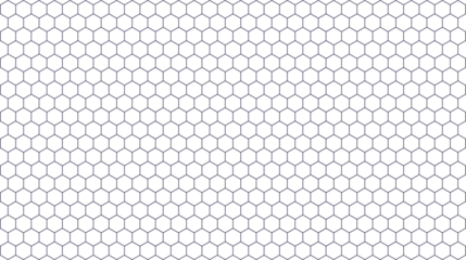 Seamless honeycomb pattern abstract geometric vector background for wallpaper textile and web design