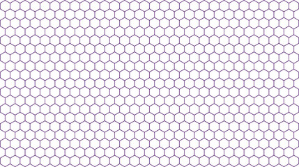 Honeycomb seamless pattern vector illustration of hexagonal grid abstract geometric background for graphic design