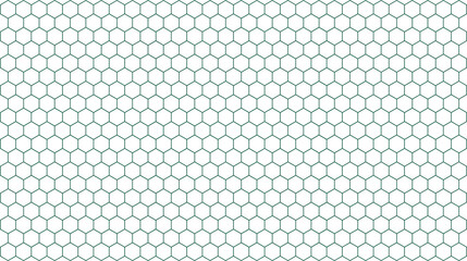Seamless honeycomb pattern vector illustration for backgrounds textures and designs isolated on white