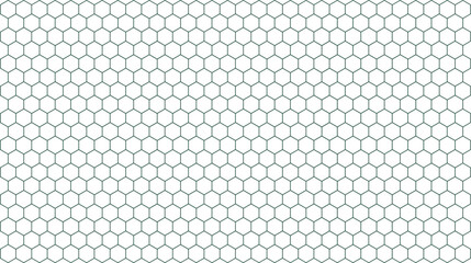 Seamless honeycomb pattern gray hexagonal grid background vector illustration for wallpaper and design projects