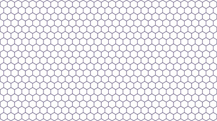 Honeycomb seamless pattern vector illustration with hexagon grid abstract geometric background for wallpaper and design