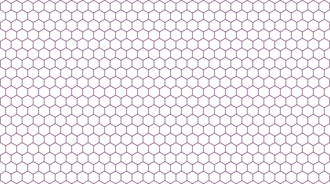 Honeycomb seamless pattern vector illustration of hexagonal grid abstract geometric background for wallpaper and textile design
