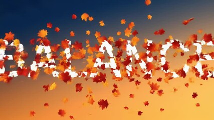 Minimalist balance text overlay on warm gradient sunset sky with golden orange yellow tones, inspirational wellness concept design with soft bokeh light effects creating peaceful motivational backgrou