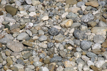 Kies große Steine Nahaufnahme 1764860003