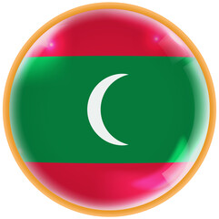 maldives flag button