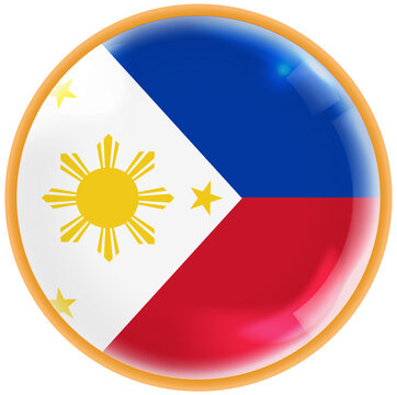 philippines flag button