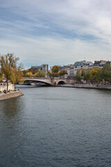 Obraz premium Seine banks in October in Paris
