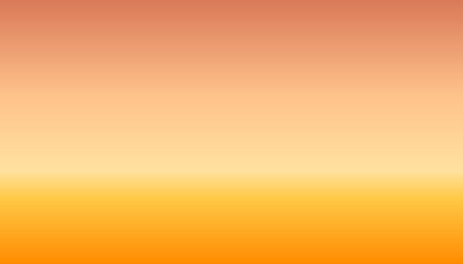 Sunset sky background. Sunrise cloud orange, yellow, pink in morning summer. Vector sunny autumn, nature landscape field in evening. Winter sunlight horizon spring sunset. Vector background.