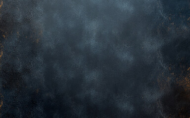 Black blue concrete wall texture. Dark grunge background.