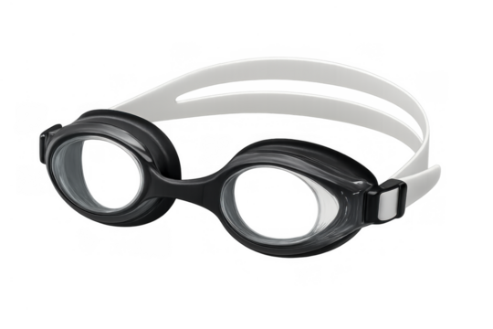 Swimming goggles protecting eyes for aquatic sports underwater vision, pool training and competition equipment