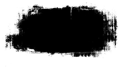 grunge brush stroke. Abstract hand - painted element.