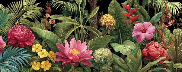 pink and yellow tulips