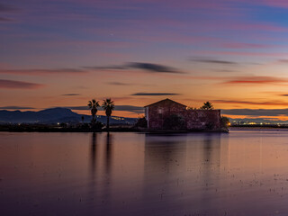 Naklejka premium Albufera Natural Park in Valencia (Spain)