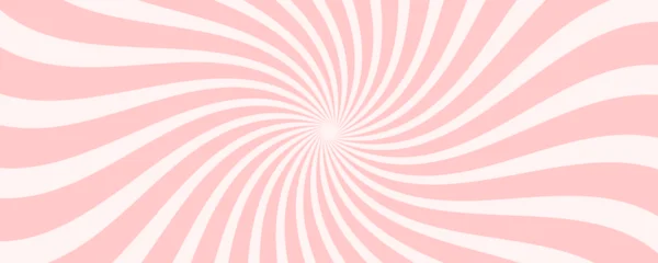 Fototapete Spirale Abstract spiral sweet pink candy background vector design.  © Rohman