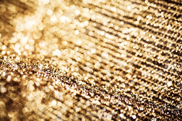 Blurred bokeh of Christmas lights