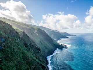 Fototapeta premium North coast of the Canary Island of La Palma