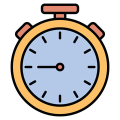 Stopwatch Icon – Vector Time Timer Symbol