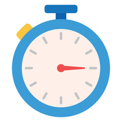 Stopwatch Icon – Vector Time Timer Symbol