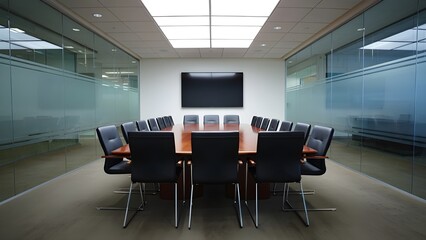 interior of a modern office