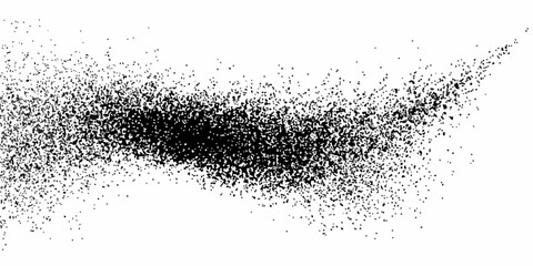 Fototapeta premium 흑백 점묘 기법으로 표현된 추상적인 벡터 이미지로, 예술적인 감각과 창의적인 디자인을 담아낸 작품입니다.