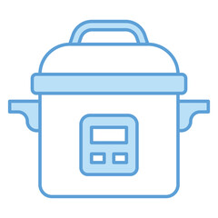Pressure Cooker Vector Icon – Cooking Equipment Symbol