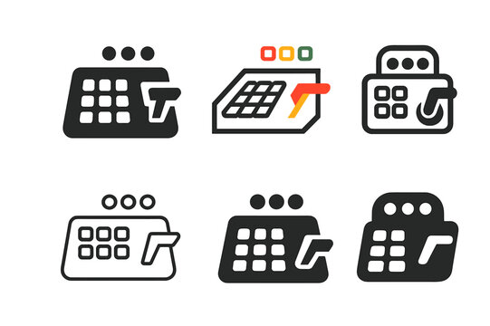 Streaming Logo Variations. Online streaming events and live broadcasts. Set Logo of Online streaming events and live broadcasts: multi-camera switcher panel