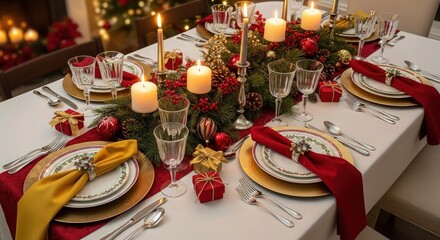 ornate_christmas_table_setting,lavishly_decorated_table,festive_tableware,elegant_place_settings,glowing_candles,red_and_gold_color_scheme,christmas_tree_in_background,holiday_feast,inviting_atmospher