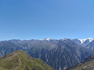 high mountain landscape