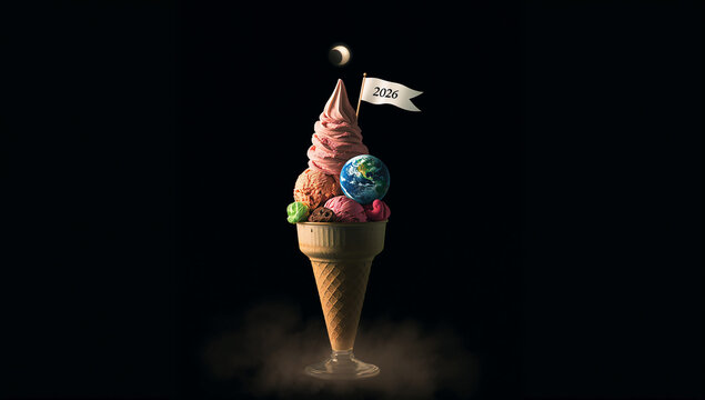 earth in ice cream cup in 2026