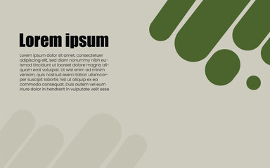 Modern minimalist background with abstract flowing green shapes.